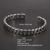 Handmade S925 Sterling Silver Bracelet Retro Hollow Weaving Twisted Glossy Bracelet Sterling Silver Jewelry for Men and Women