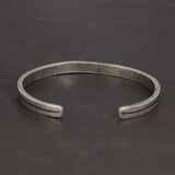 Viking Armband 925 Sterling Silver Men's Women's Vintage Handmade Bracelet Simple Classic Fine Jewelry Open Cuff Bangle