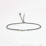Lucky Red Rope Bracelets 925 Sterling Silver Fish Adjustable Simple Charm Bracelets for Women - GQTORCH Jewelry