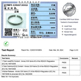 3pcs/set Solid 999 Silver Heart Sutra Lotus Open Bangle Tibetan Buddhist Handwoven Rope Knot Bracelet Vintage Lucky Jewelry