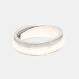 Genuine Sterling Silver 999 Hammer Pattern Men's and Women's Rings Six-Character Mantra Simple Jewelry